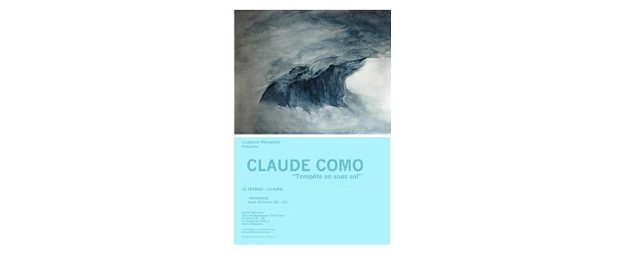 Exposition Claude Como à Paris