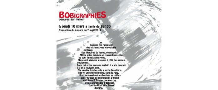 Laure Mathieu expose ses Bobigraphies !