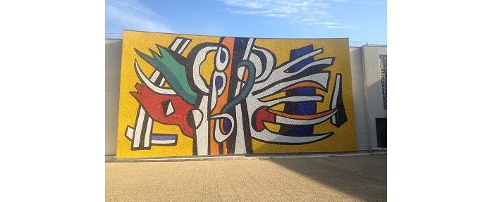 Sarah Morris au Musée Fernand Léger, la classe américaine