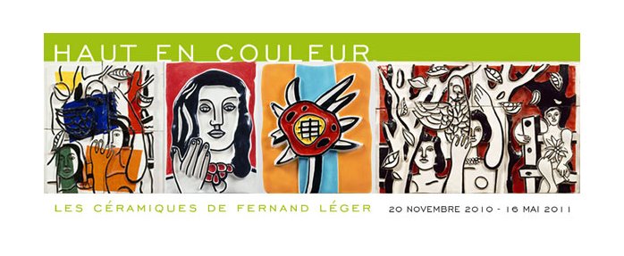 haut en couleur LES CÉRAMIQUES DE FERNAND LÉGER