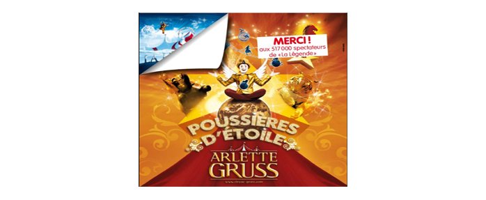 Poussières d'étoile, le nouveau spectacle du Cirque Gruss