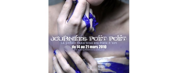 JOURNEES POET POET !