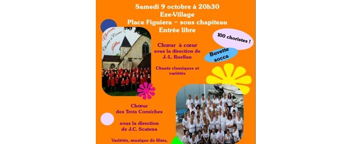 EZE : Soirée Chœurs : 100 choristes !