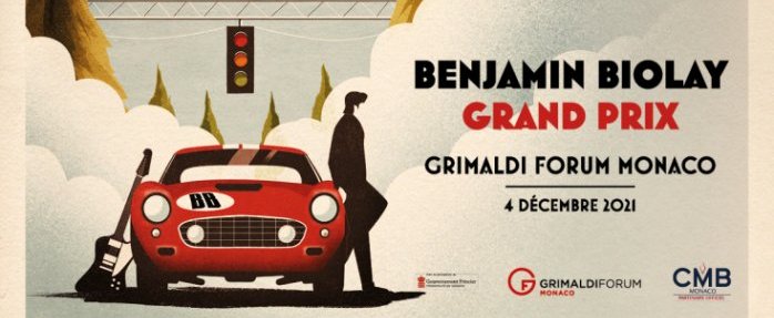 Benjamin Biolay en concert le 4 décembre 2021 au Grimaldi Forum Monaco