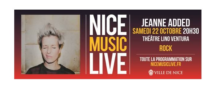 Jeanne ADDED au TLV le 22 octobre : sensationnel !