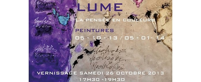 Exposition de Lume au Castellaras à Fayence