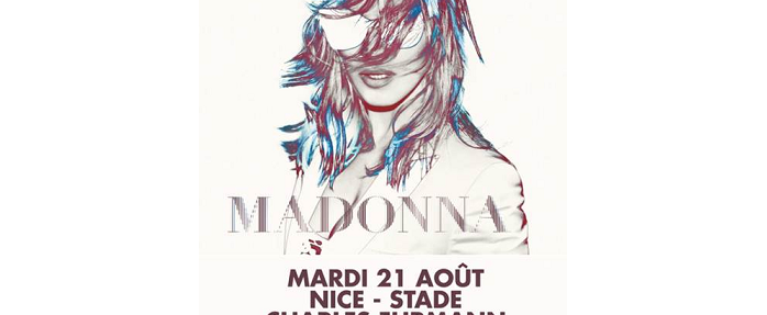 Madonna à Nice !