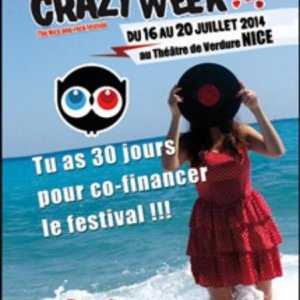 Le festival CRAZY WEEK passe au financement participatif ! 