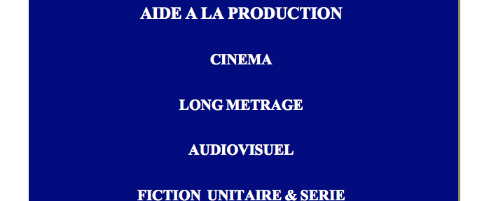 CANDIDATURES OUVERTES POUR L'AIDE AU LONG-MÉTRAGE DU DÉPARTEMENT