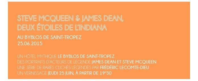 Steve McQueen et James Dean, deux étoiles de l'Indiana !