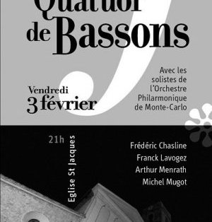 Colle-sur-Loup : Quatuor de Bassons