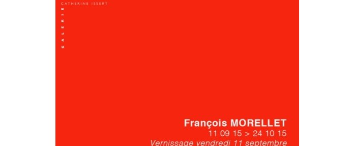 François Morellet exposera pour les 40 ans de la Galerie Catherine Issert