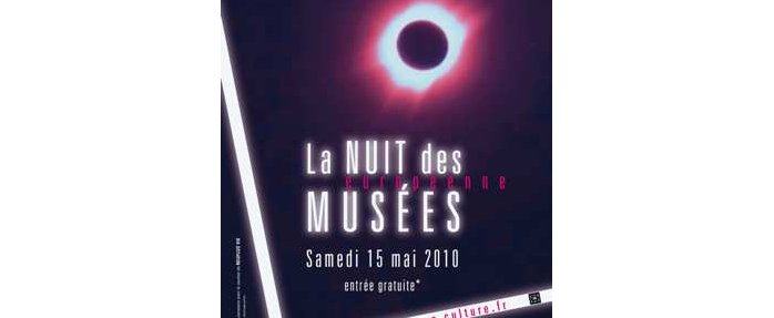 Le visuel de la Nuit européenne des musées 2010