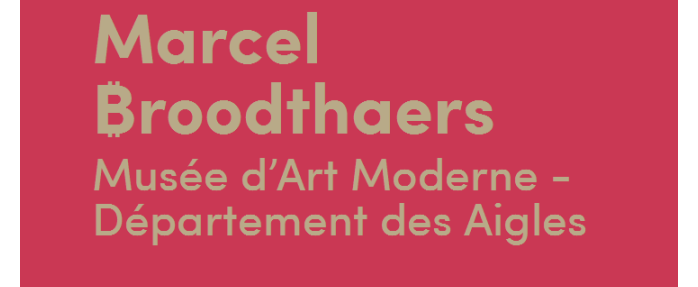 Marcel Broodthaers au quai Conti