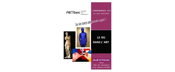 Conférence : "Le nu dans l'art" par Alain Biancheri