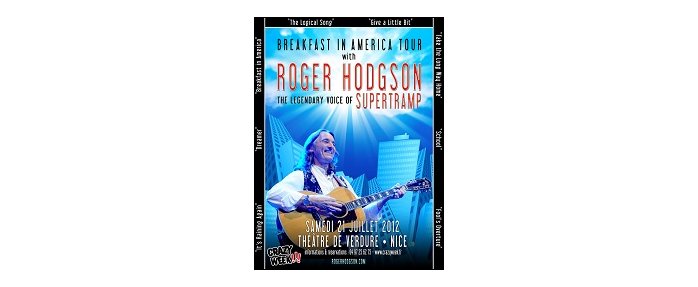 Roger Hodgson à Nice ! 