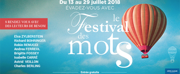 Le Festival des mots : à haute voix et en plein air les mots sont plus beaux !