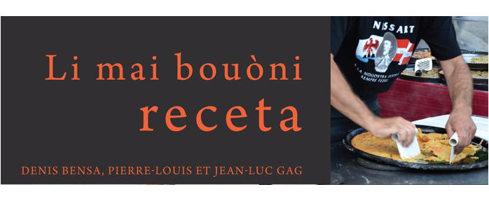 "Li mai Bouoni receta de la Countéa de Nissa" à découvrir au Festival du livre ce week end !