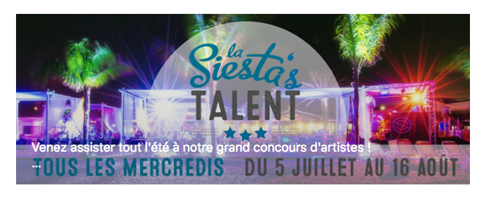 Siesta's Talent : le Casino JOA d'Antibes attend les stars de demain ce mercredi 26 juillet !!