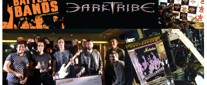 Hard Rock rising 2017 - Nice et le gagnant est... Darktribe !!