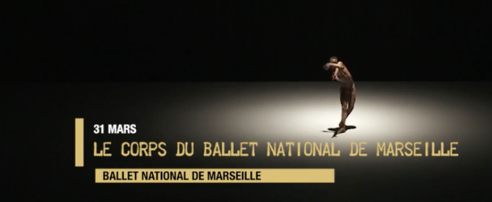 Le corps du Ballet National de Marseille à Scène 55