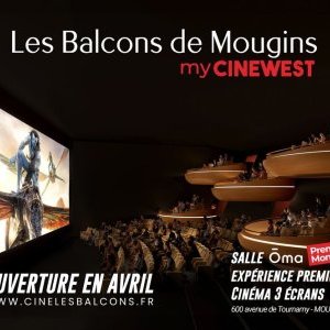 Coeur de Mougins : La toute première salle au monde « Oma » Cinema ouvre ses portes 