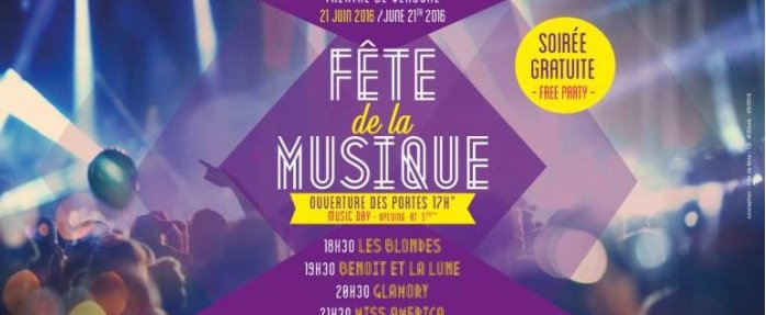 Programme de la Fête de la musique à Nice, Cannes, Cagnes-sur-Mer