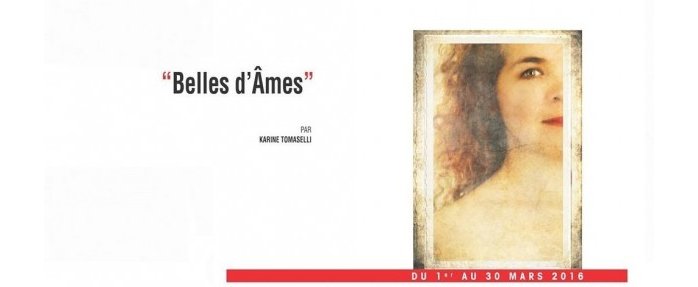 Karine Tomaselli présente l'exposition Belles d'âmes