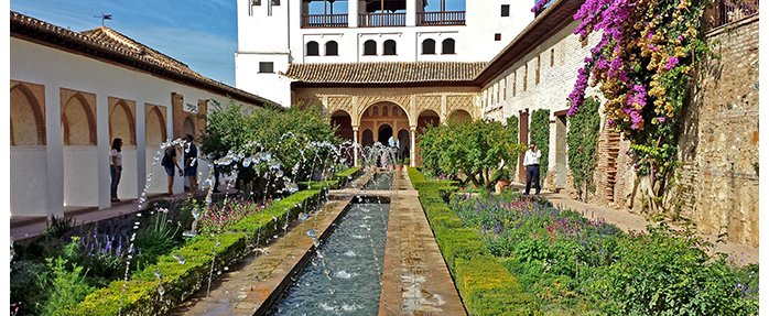 L'Art des jardins Arabo-Andalous & les jardins d'Espagne