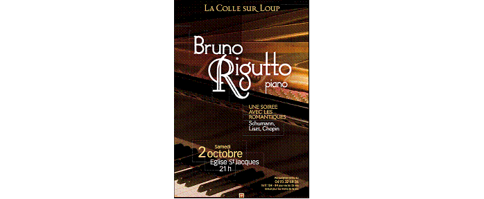 Une soirée piano romantique avec Bruno Rigutto 