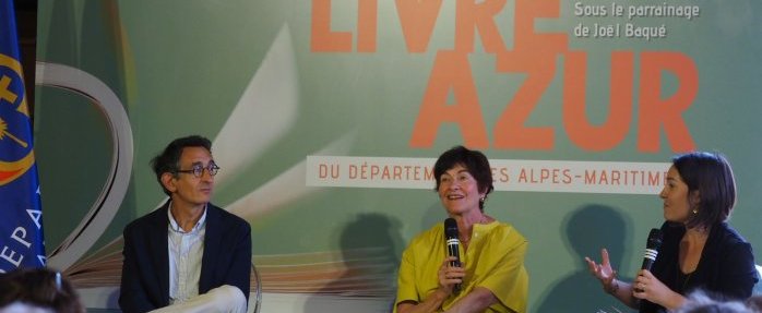 Maryline Desbiolles lauréaté du Prix départemental Livre Azur 2024 