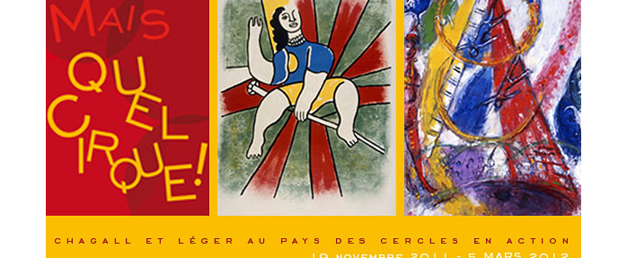 Chagall et Léger sont sous un chapiteau…