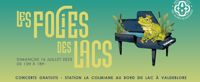 « Les Folies des Lacs » s'installent en musique sur les bords du lac de La Colmiane