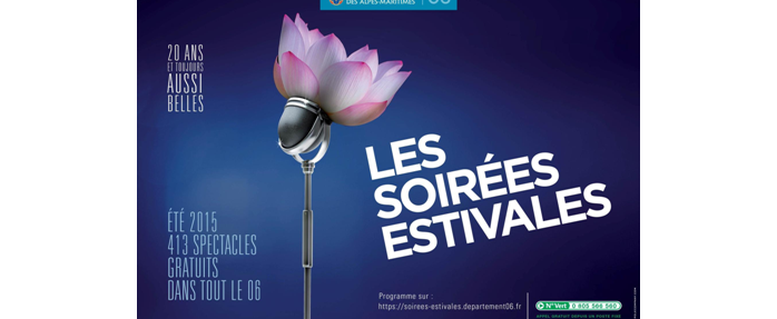 Soirées estivales : programmation du samedi 27 juin au vendredi 3 juillet 2015