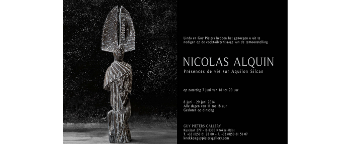 Exposition Nicolas Alquin à la galerie Guy Pieters de Knokke