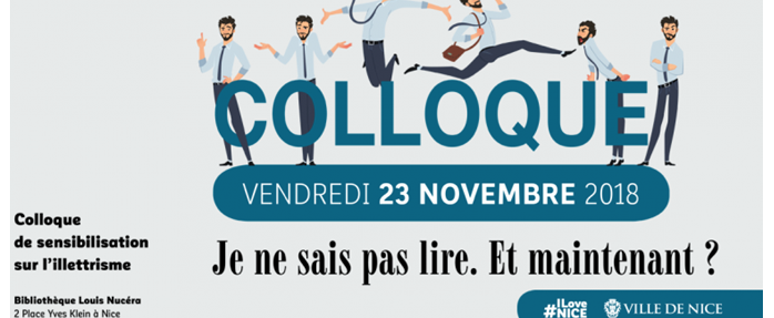 Colloque de sensibilisation sur l'illettrisme à Nice