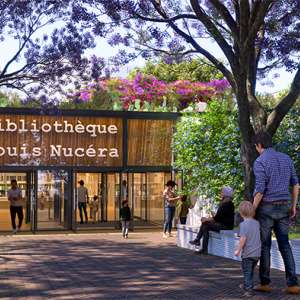 La Bibliothèque Louis Nucéra fait peau neuve pour devenir un grand établissement du XXIe siècle