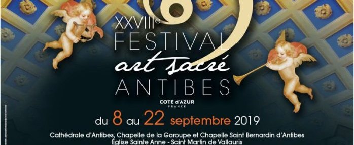 XXVIIIe Festival d'Art Sacré d'Antibes, c'est parti !